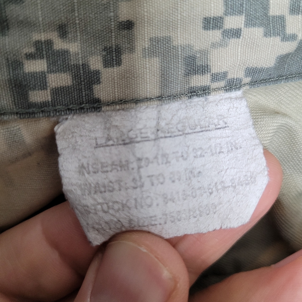 Army Digital Combat Pants Large Regular - image 6